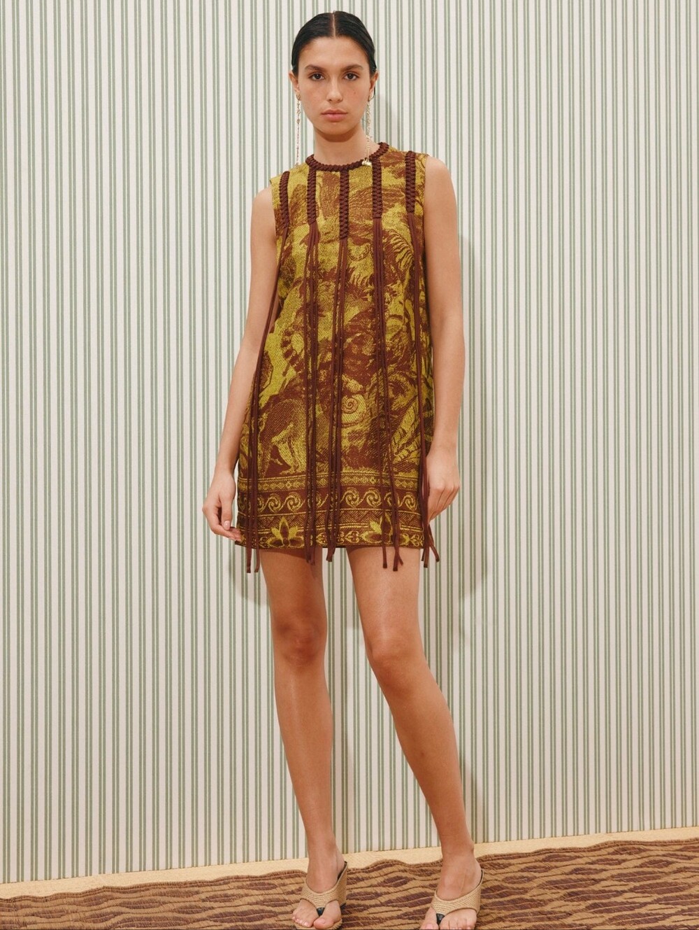 Alemais charley mini dress